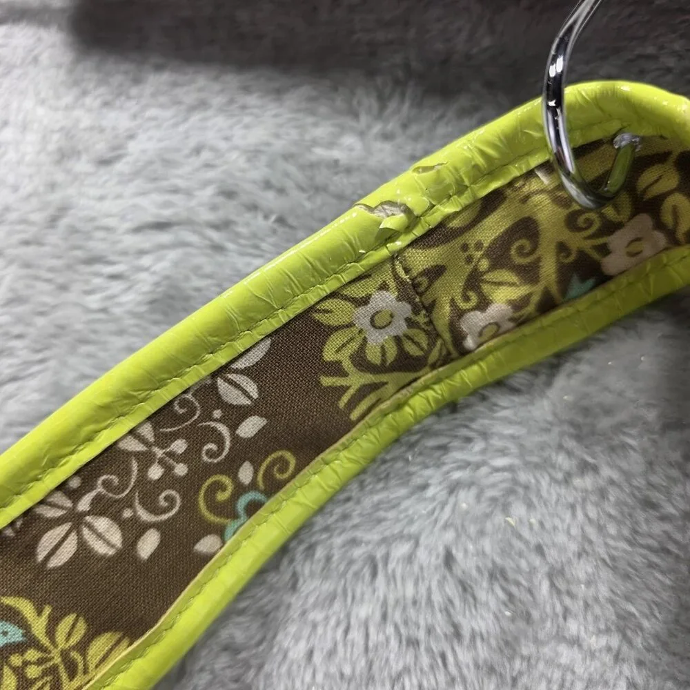 Vera Bradley Tied Together Hobo Bag Womens Brown Sittin in a Tree Birds Purse